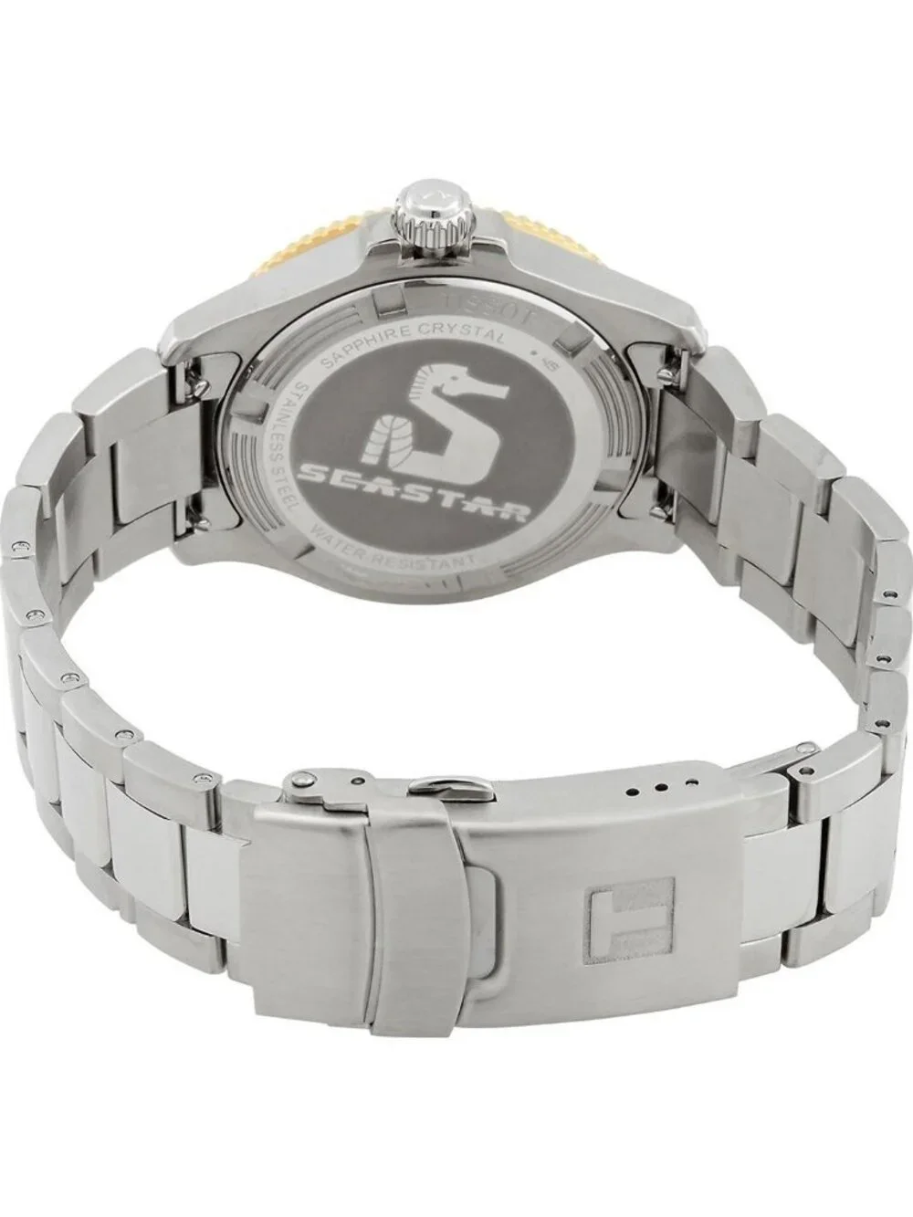 NWT Tissot Seastar 1000 Quartz Black Dial Unisex Watch